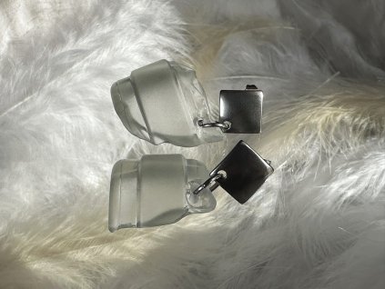 Skleněné náušnice Nanovo - Robino