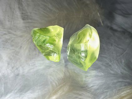 Skleněné náušnice Nanovo - Zaum