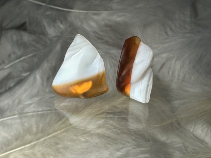 Skleněné náušnice Nanovo - Veruno