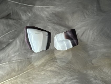 Skleněné náušnice Nanovo - Evork