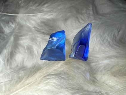 Skleněné náušnice Nanovo - Run