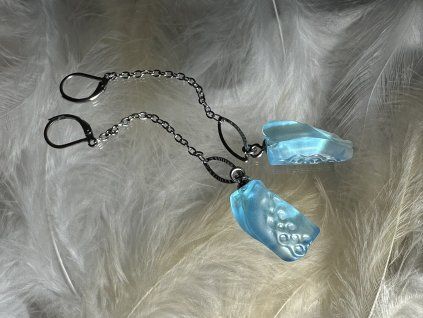 Skleněné náušnice Nanovo - Lurkos