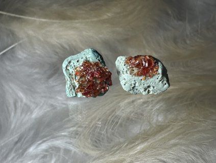 Náušnice Sázavíny - Rodo