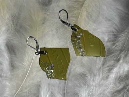 Skleněné náušnice Nanovo - Grekon