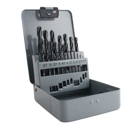 MAGG Sada vrtákov HSS (19ks/1,0-10,0mm)/plech