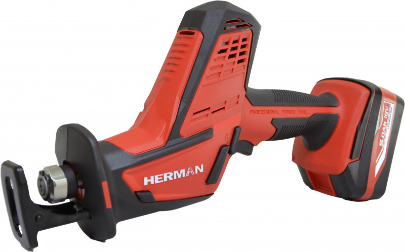 HERMAN AKU chvostová píla AXRS 1800, 18,0 V/5,0 Ah