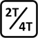 2T-4T