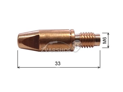 spicka 10 m6x33mm crni 42.0001.0054 zvar fronius 12975