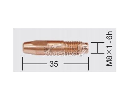 špička Fronius M8x35