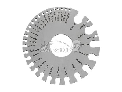 Mierka na meranie priemeru drôtu SPU 1 01