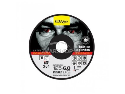 Brúsny kotúč Kowax IQ 2v1 125x6,0mm