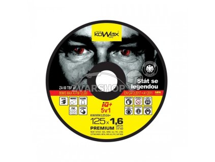 Rezný kotúč Kowax IQ 3v1 125x1,6mm