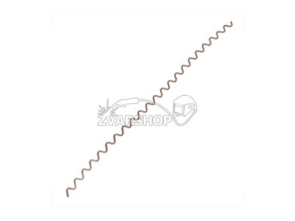 Vlnitý drôt na vyťahovanie preliačin