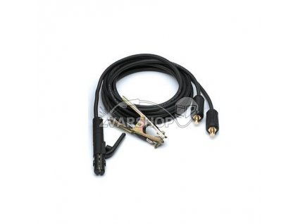 ZVÁRACÍ KÁBEL KOMPLET 16MM2, 3+3M, 10 25, SVORKA KS160, DRŽIAK 200A