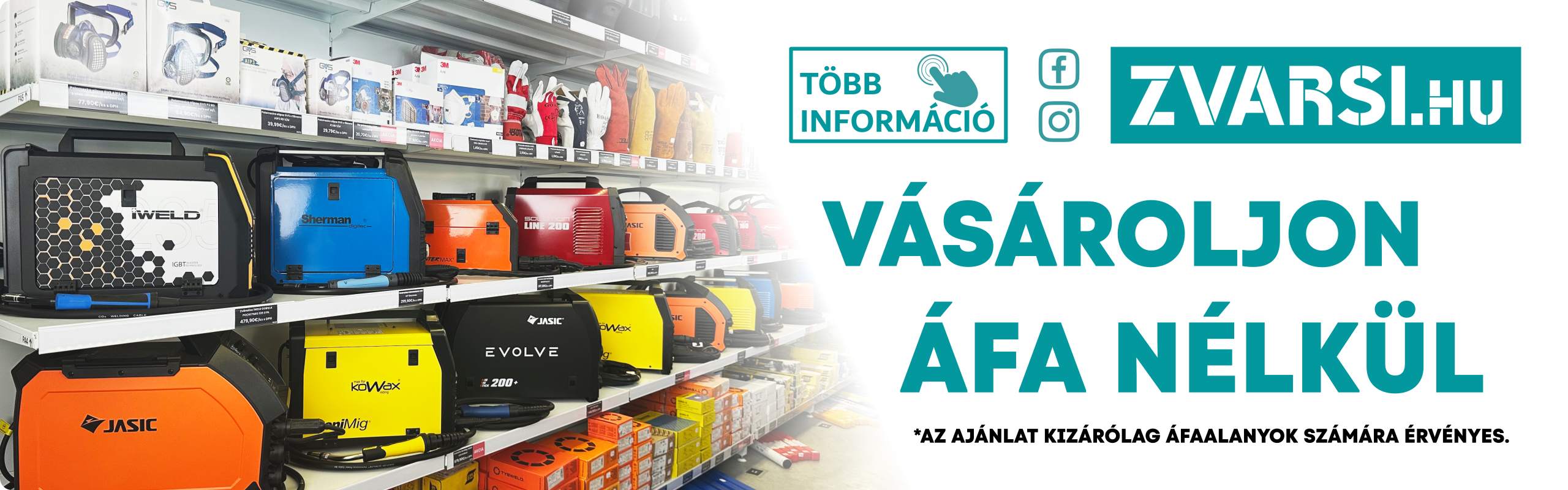 Vásároljon áfa nélkül