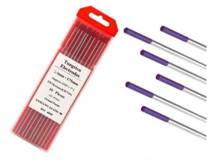 242 volframova elektroda 1 0 mm x 175 mm fialova e3 na AWI