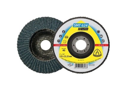 980 brusny lamelovy kotuc 125 mm smt 624 supra zrno 40 klingspor