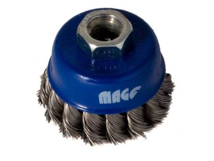 rozsdamentes acél fazékkefe 80 mm