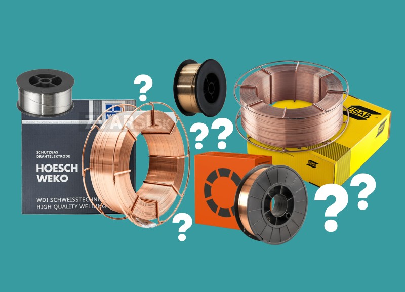 Rozdelenie zváracích drôtov