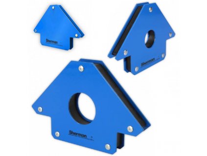 1586 set magnetickych uholnikov sherman 3 ks