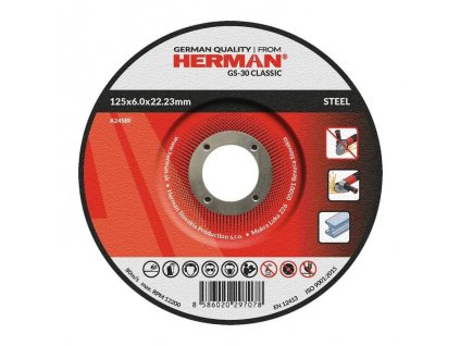 2663 brusny kotuc 150 x 6 0 mm na ocel herman