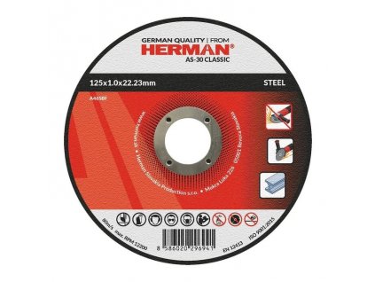 2672 rezny kotuc 125 x 1 mm na ocel herman