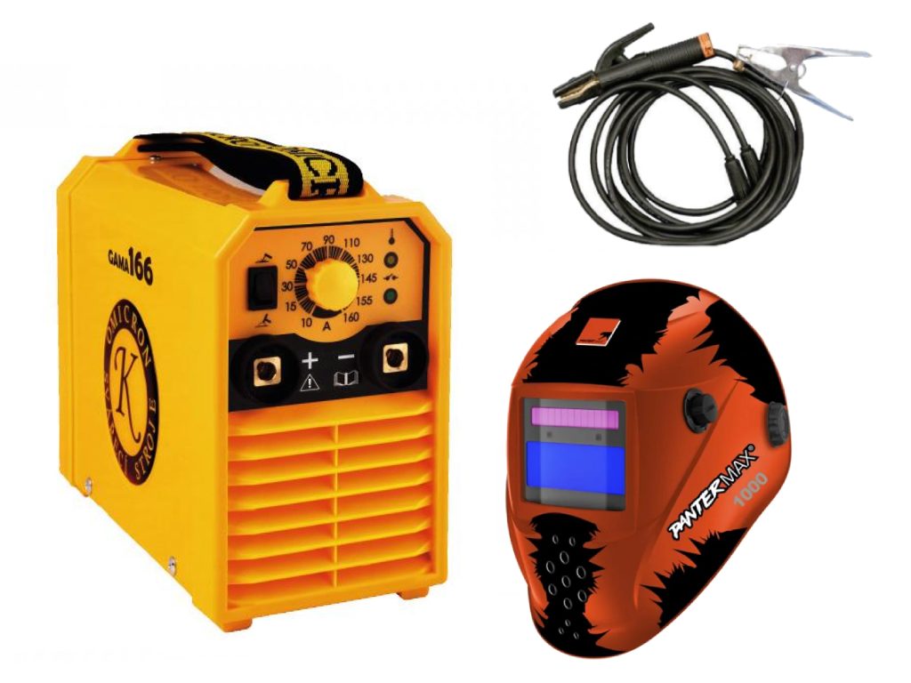 Set zváračka GAMA 166 Omicron + kukla Pantermax