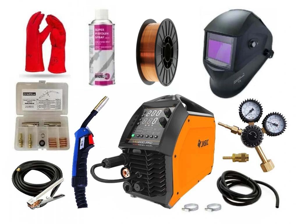 Mega set zváračka MIG JASIC 200 PFC