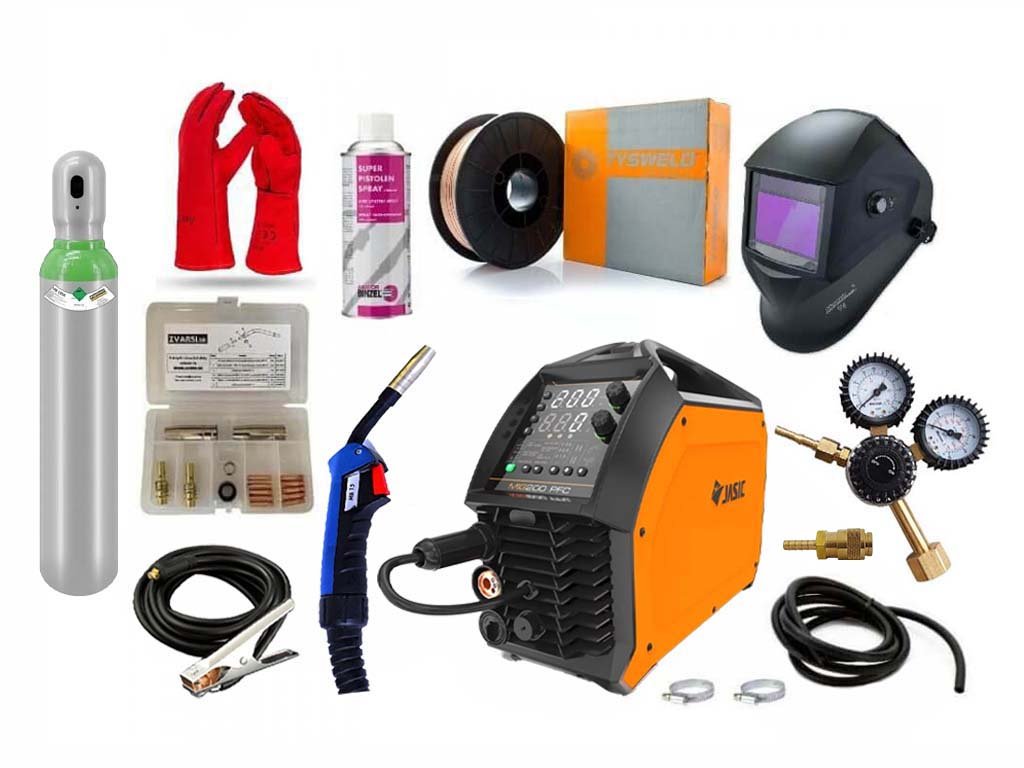 Giga set zváračka MIG JASIC 200 PFC