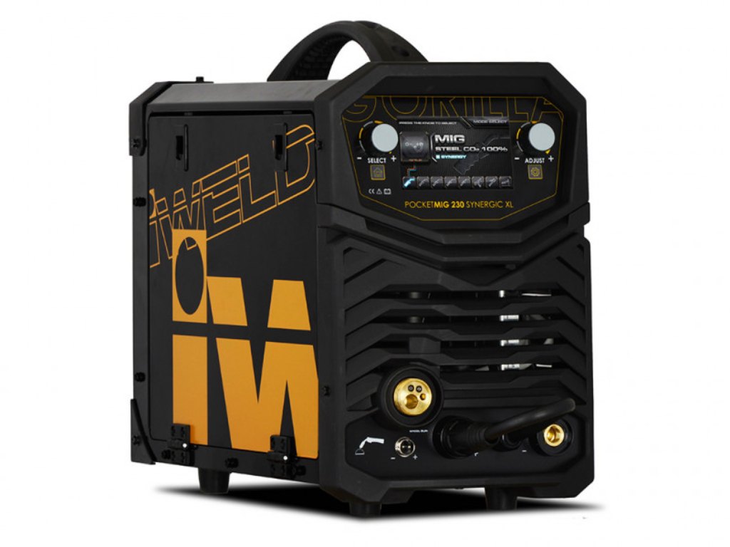 Zváračka iWELD GORILLA POCKETMIG 230 Synergic XL