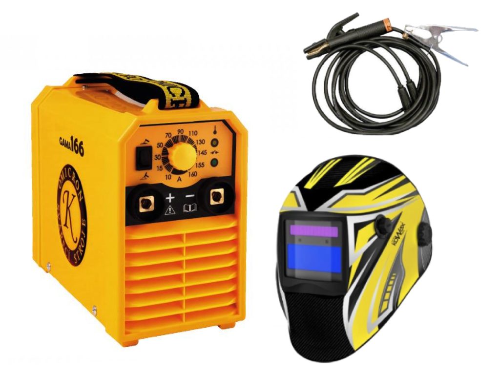 Set zváračka GAMA 166 Omicron + kukla Kowax