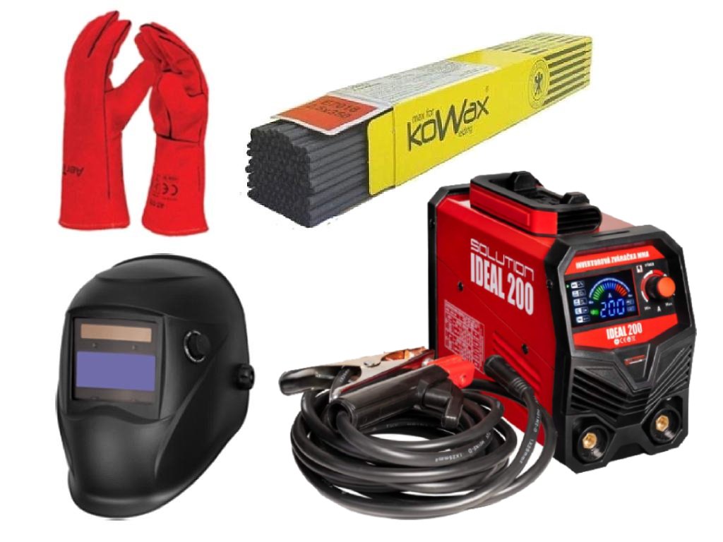 Mega set zváračka Solution IDEAL 200 s príslušenstvom