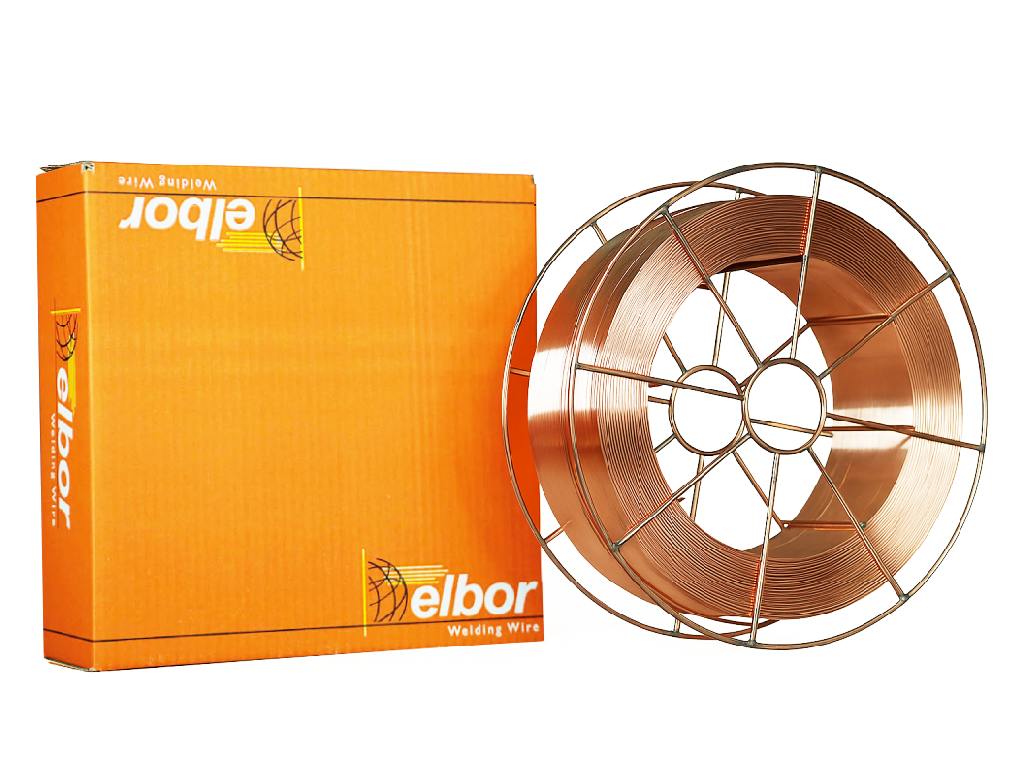 Zvárací drôt G3Si1 SG2 0,8 mm 16 kg ELBOR