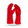Zváračské rukavice červené GL016 Simply Red veľkosť 10
