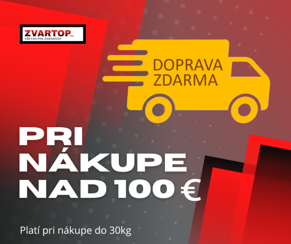 Doprava zdarma - nákup nad 100 eur