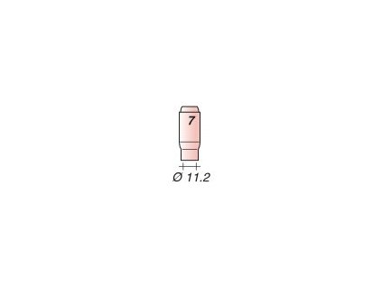 Keramická hubica č.7 TIG 17/18/26
