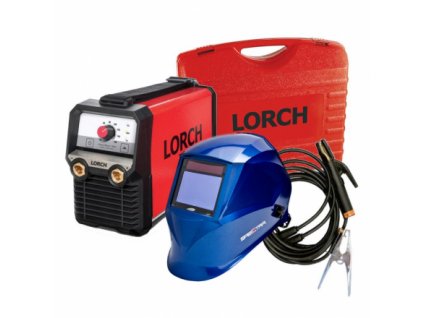 Zvárací set zváračka MicorStick 160 Lorch BasicPlus + zváracie káble, kukla a kufor