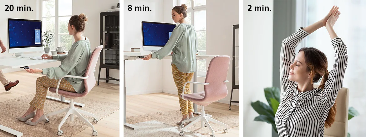 Řešte ergonomii i ve své domácí kanceláři!