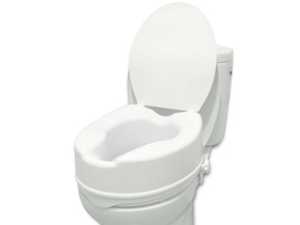 Zvýšený nástavec na WC s poklopem