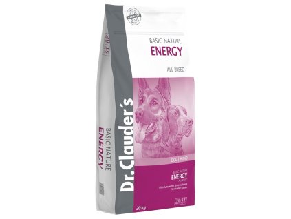 Dr.Clauder´s 20kg Basic Nature Energy All Breed dog  (5+1zdarma)