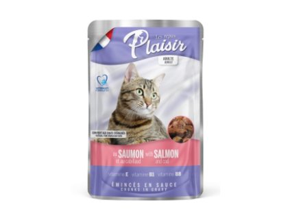 Plaisir 100g losos+treska kapsička cat