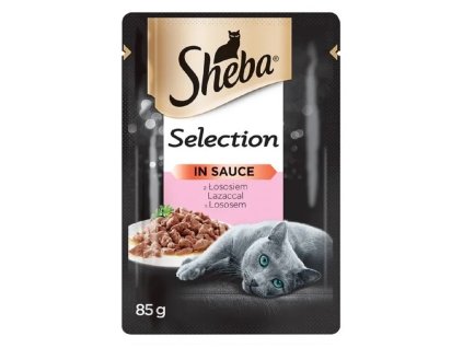 Sheba  SelectSlices 85g s lososem ve šťávě cat