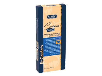 Dr.Clauder´ Snack Thunfish Hähnchen Creme + Kürbis 90g dog/cat  AKCE