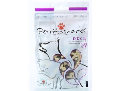 Perrito Duck bone with Fish 50g dog+cat