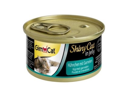 Shiny cat 70g kuře+kreveta