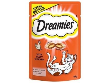 Dreamies kuřecí 60g cat