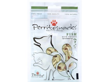 Perrito Fish Stuffed with Chicken 50g dog+cat  AKCE
