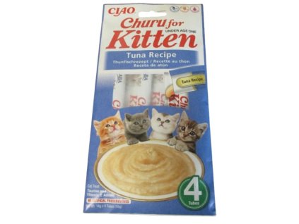 Churu Cat Kitten Tuna Recipe 4x14g