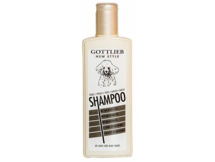 Gottl.šamp. 300ml pudl bílý s makadamovým olejem