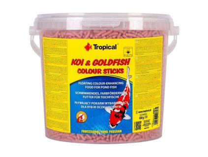 Tropical Koi-Goldfish Colour Stick 5l/430g vědro AKCE
